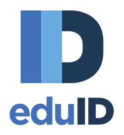 ID logó és eduID felirat egymás mellett kicsi méretben