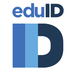 eduID felirat és ID logó egymás mellett kicsi méretben